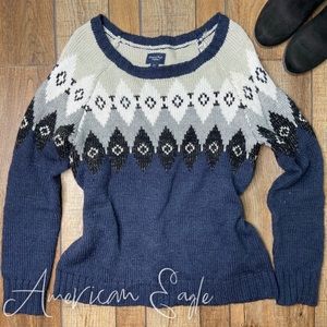(Sold) American Eagle | Winter Knit Sweater S